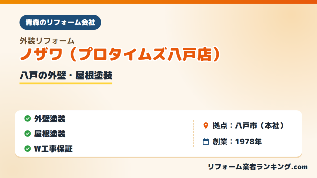 株式会社ノザワ（プロタイムズ八戸店）
