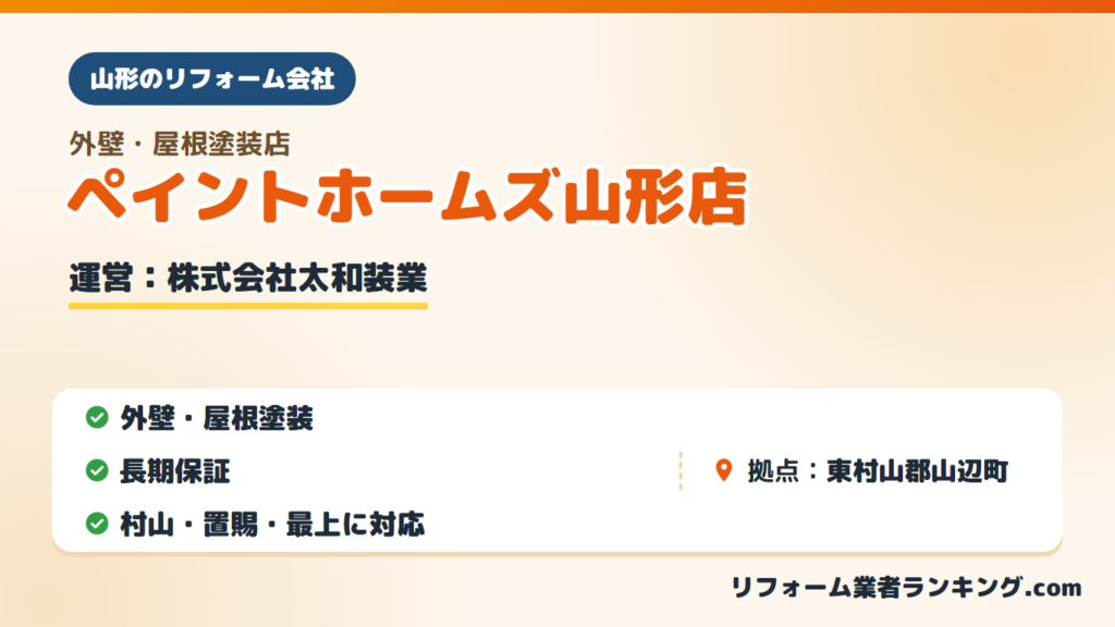 株式会社太和装業(ペイントホームズ山形店)